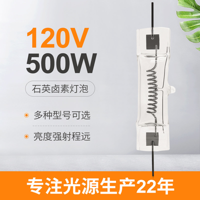 Шарик галоида 120V этапа двойной законченный электрическая лампочка работы галоида 500 ватт