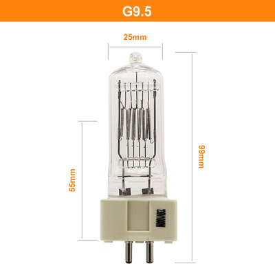 шарик лампы G9.5 галоида поиска 230V 1000W морской GX9.5 GY9.5 G22 3200K