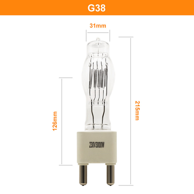 галоида светлая G38 3200K шлюпки шариков прожектора 230V 3000W студия этапа морского
