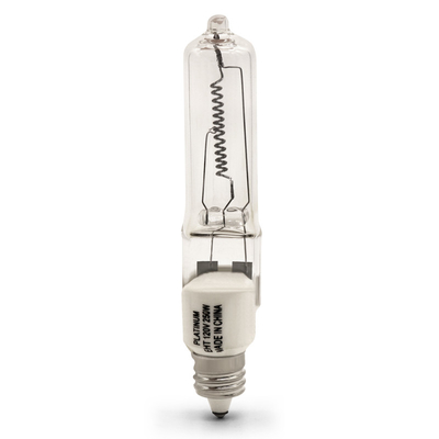 Мини консервная банка E11 120v электрические лампочки галоида Dimmable лампы кварца 250 ватт