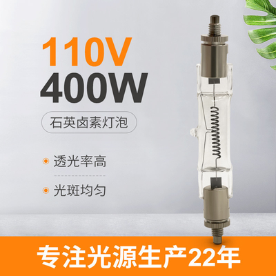 двойник галоида вольфрама 110v 400w закончил основание 108mm электрических лампочек SFC поезда шарика