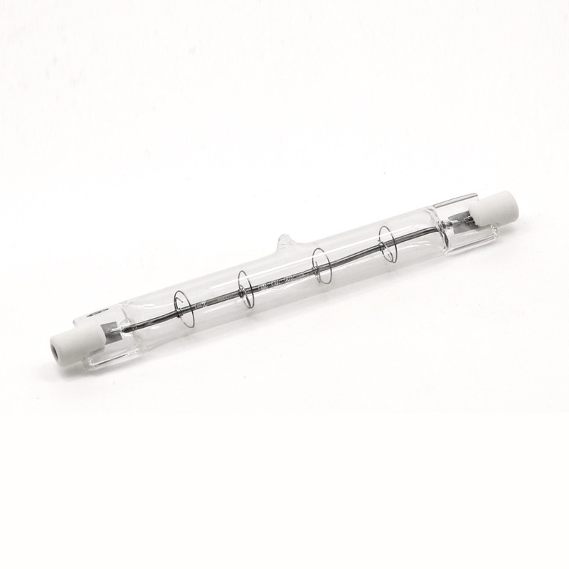 патио горелки поляка лампы фото галоида шарика 118mm Dimmable 230V 800W R7s подогреватель оптического красный